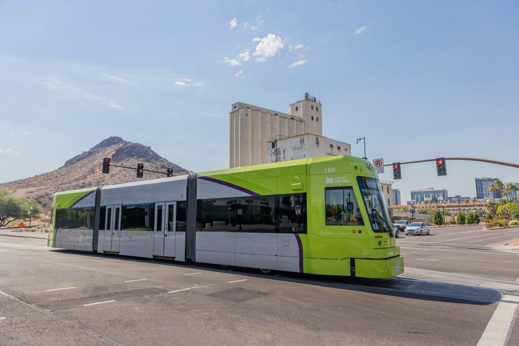 Tempe Streetcar From Valley Metro