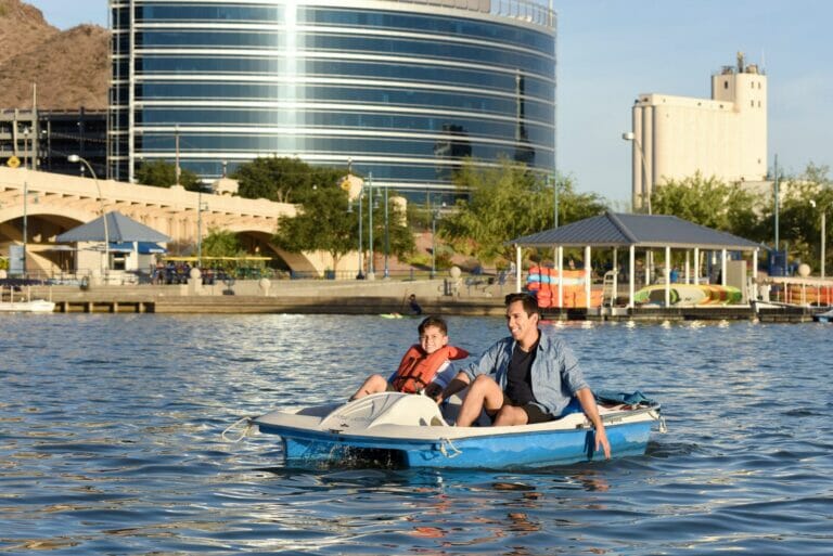 Tempe Town Lake and Tempe Beach Park