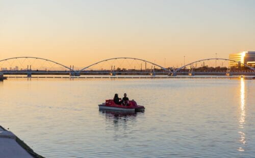 Tempe Town Lake sunset