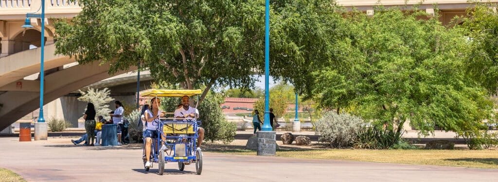 Tempe Town Lake Family Surrey Bike
