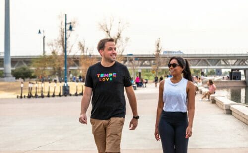 Tempe Town Lake_walking