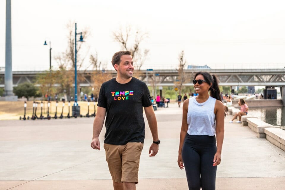 Tempe Town Lake_walking