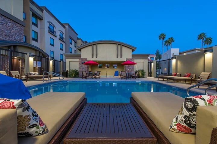 The Hampton Inn & Suites Phoenix Tempe Pool