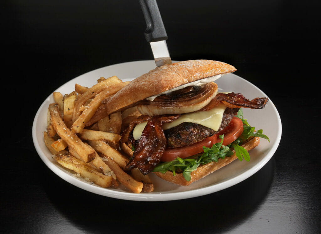 Thirsty Lion Pub Burger