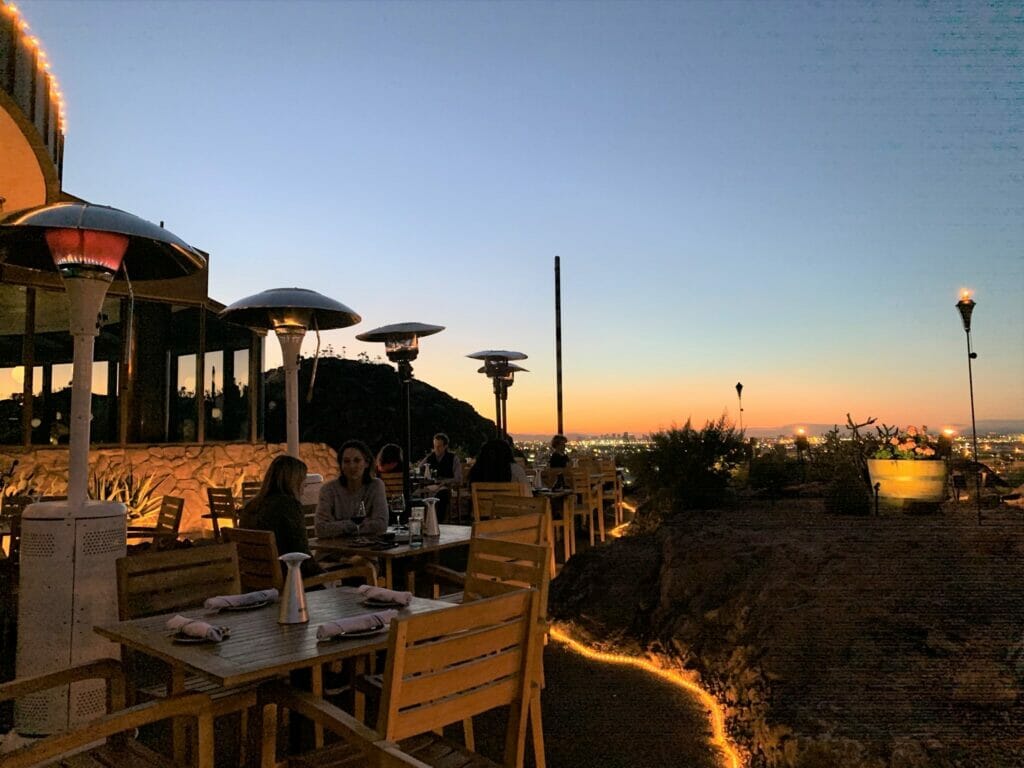 Top of the Rock in Tempe at sunset