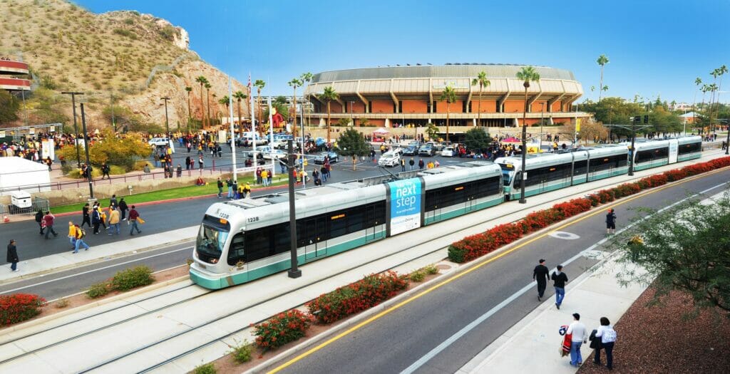 Valley Metro Rail ASU Sun Devil Stadium