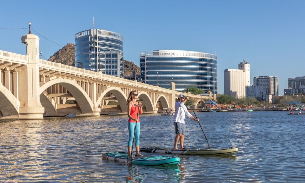 Watercrafts at Tempe Town Lake