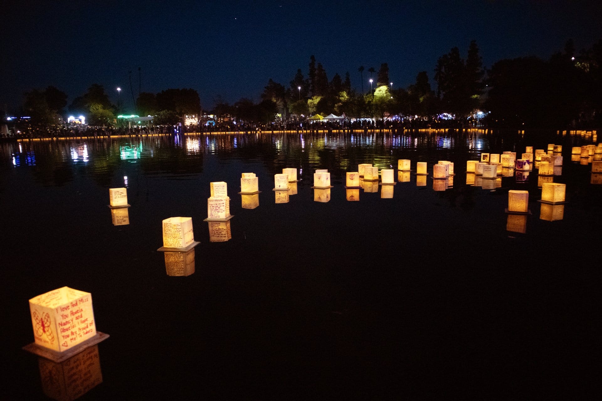 Water Lantern Festival at Kiwanis Park