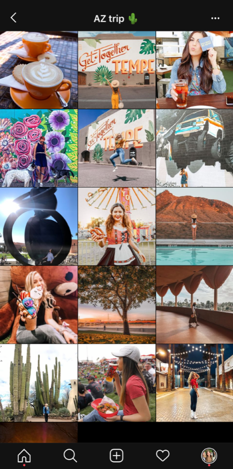 Instagram collection - travel inspiration